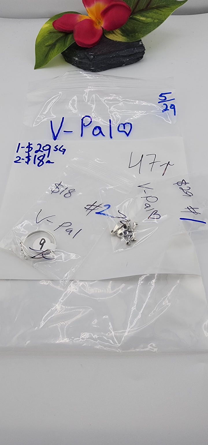RESERVED FOR: V-Pal❤️ - 5/29/2025 tiktok Live Show - 2 Sterling Silver Items