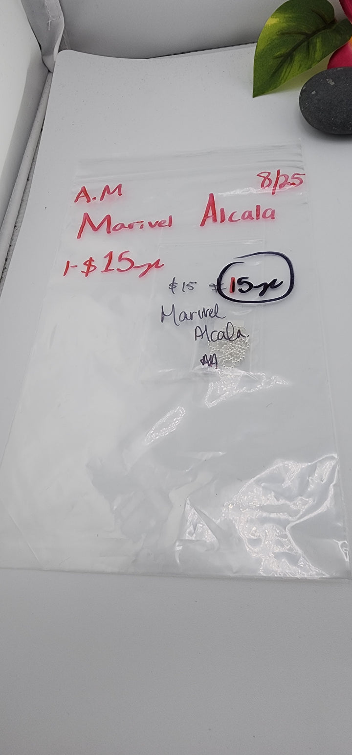 AM SHOW 48HR - RESERVED FOR: Marivel Alcala - 8/25/2025 FL tiktok Live Show - 1 Sterling Silver Items