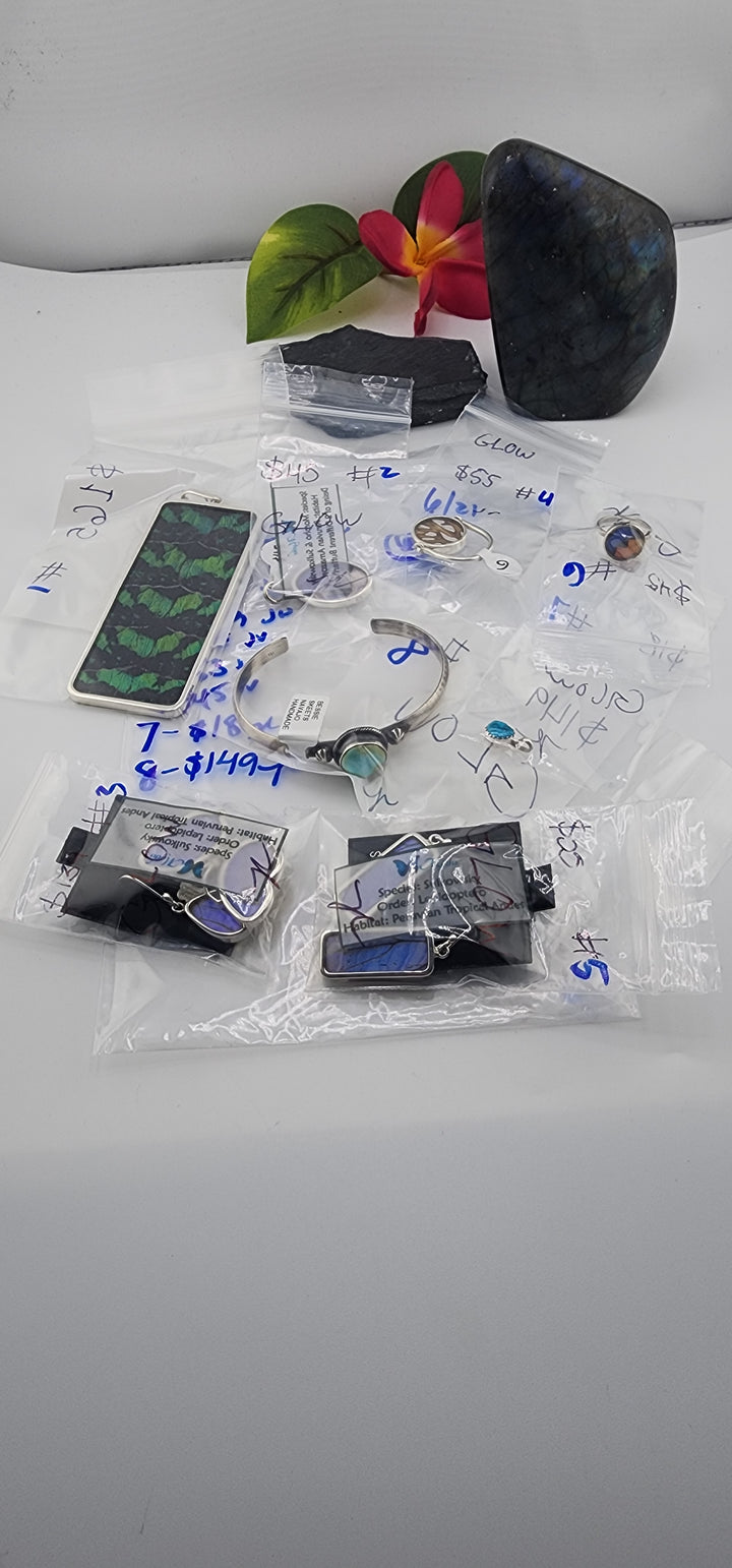 48HR - RESERVED FOR:  GLOW- 6/21/2025 FL tiktok Live Show -8  Sterling Silver Items
