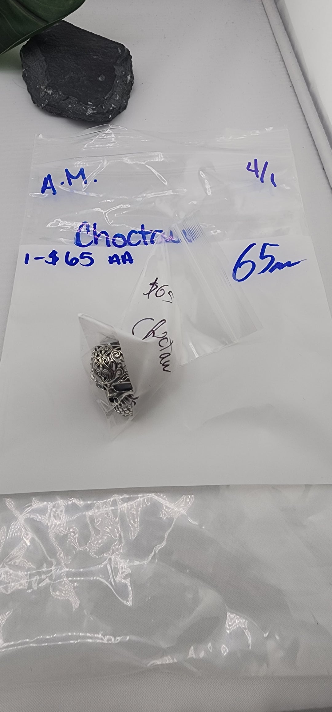 RESERVED FOR: Choctaw-4/1/2025 tiktok A.M. Live Show - 1 Sterling Silver Items