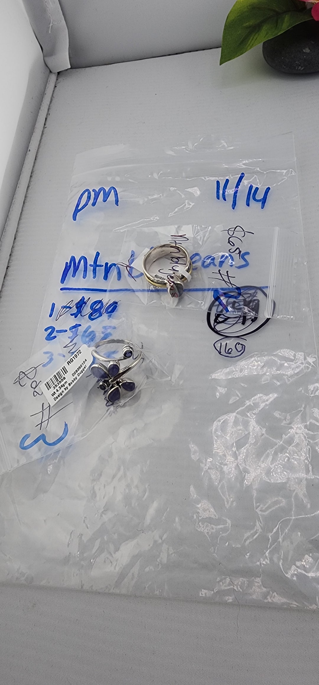 PM SHOW 48HR - RESERVED FOR: mtnblujeans - 11/14/2025 tiktok Live Show - 2 Sterling Silver Items