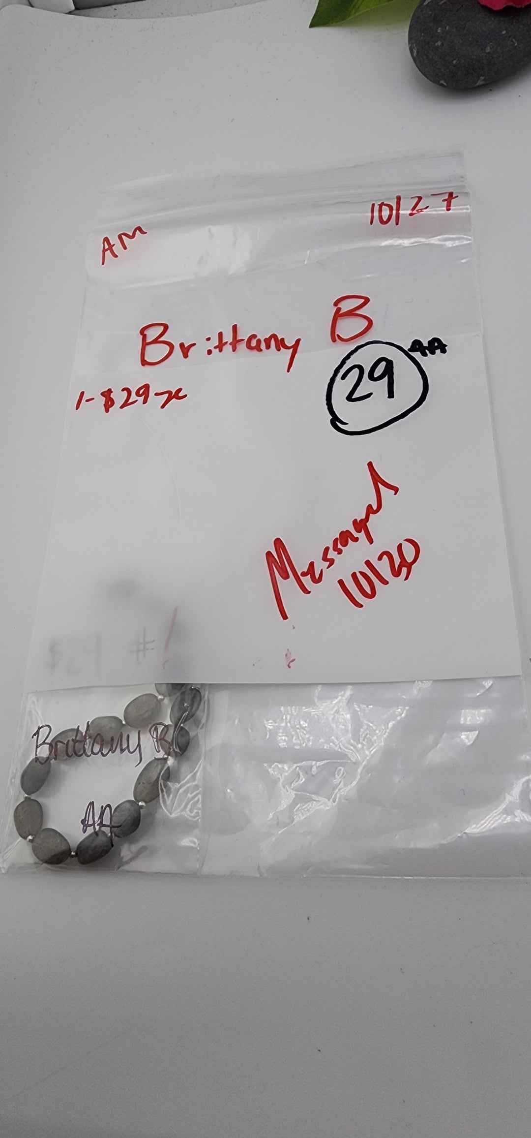 AM SHOW 48HR RESERVED FOR: Brittany B - 10/27/2025 FL tiktok Live Show - 1 Sterling Silver Items