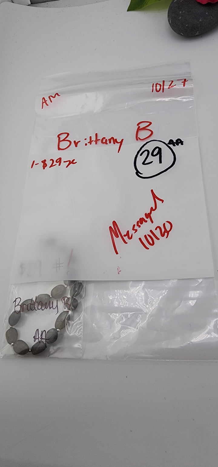 AM SHOW 48HR RESERVED FOR: Brittany B - 10/27/2025 FL tiktok Live Show - 1 Sterling Silver Items