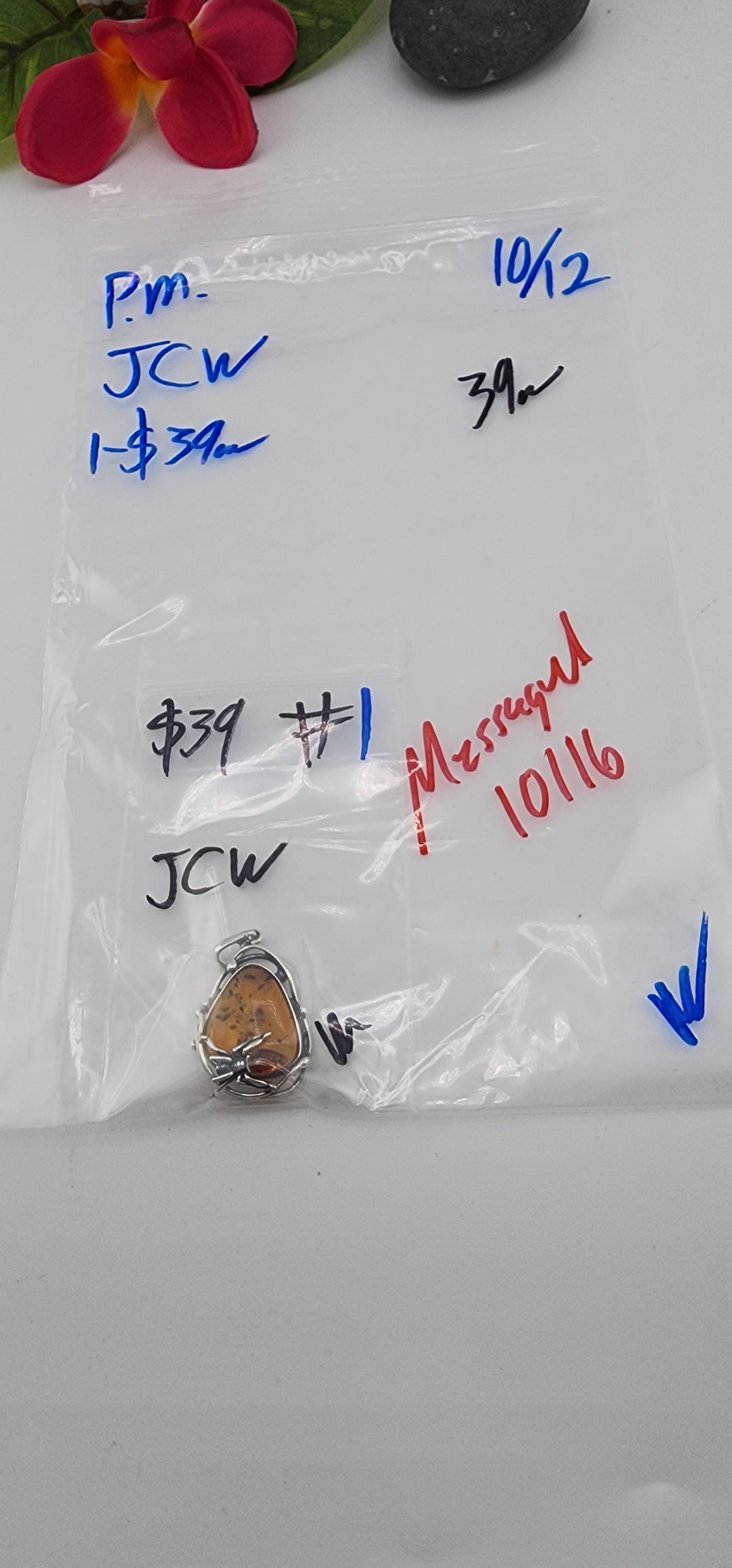 PM SHOW 48HR - RESERVED FOR: JCW - 10/12/2025 FL tiktok Live Show - 1 Sterling Silver Items