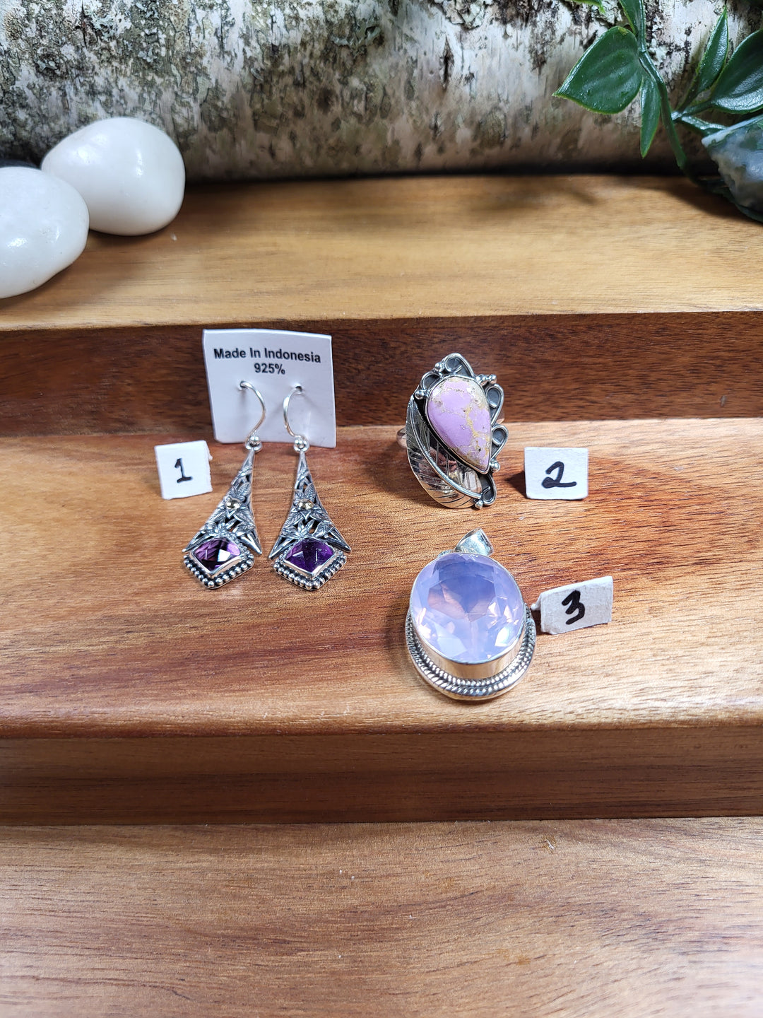 RESERVED FOR: Clorissa-9/12/2024 -3 Sterling Silver Items