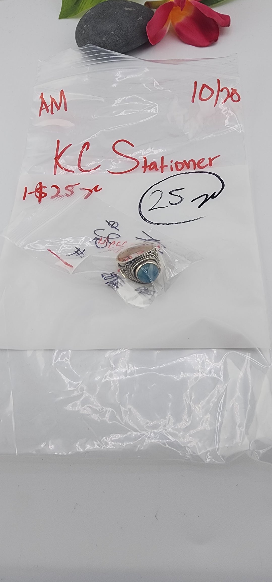 AM SHOW 48HR RESERVED FOR: KC Stationer  - 10/20/2025 FL tiktok Live Show - 1  Sterling Silver Items