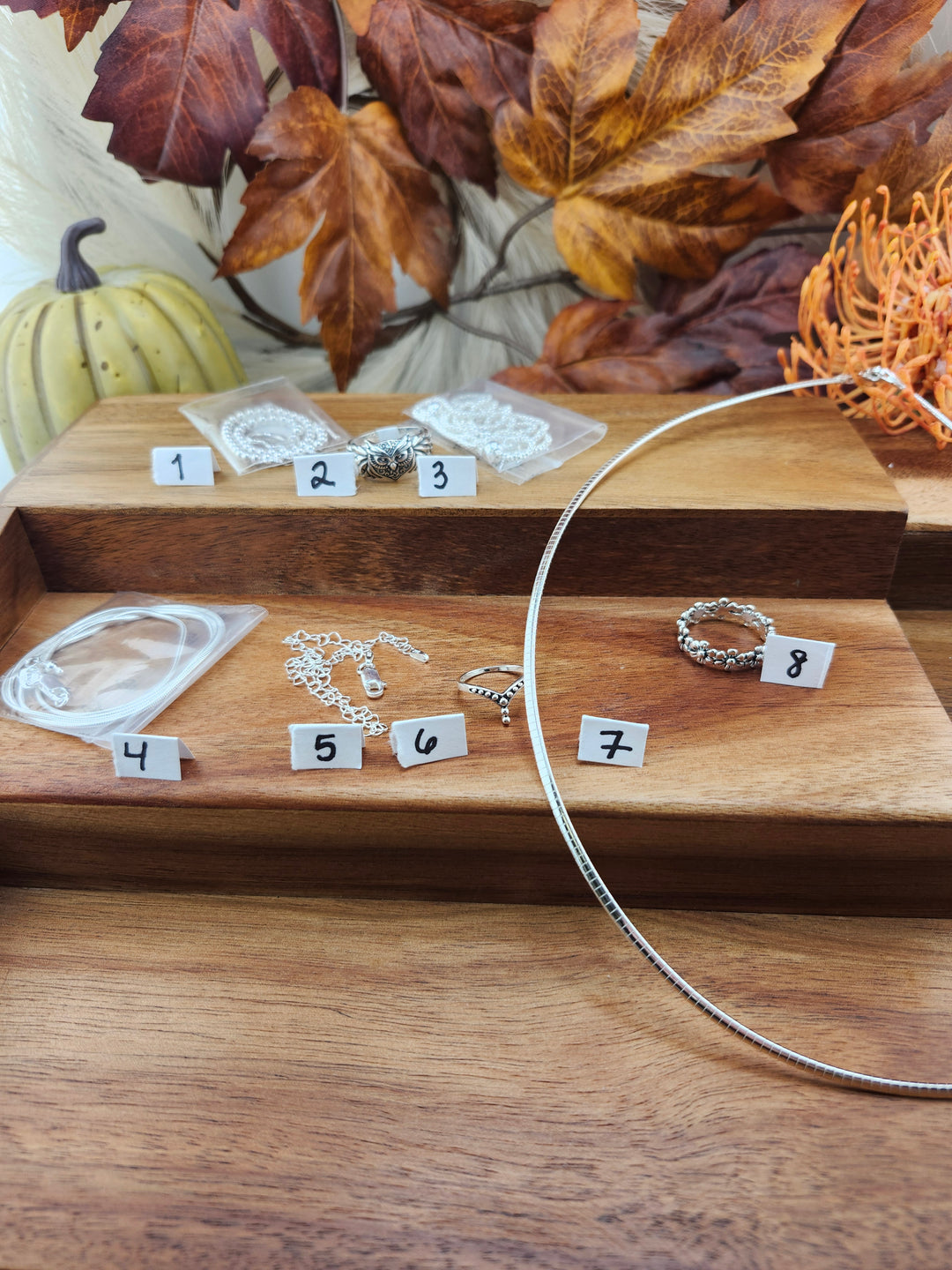 RESERVED FOR: TX Operating Room -10/16/2024 - 8 Sterling Silver Items