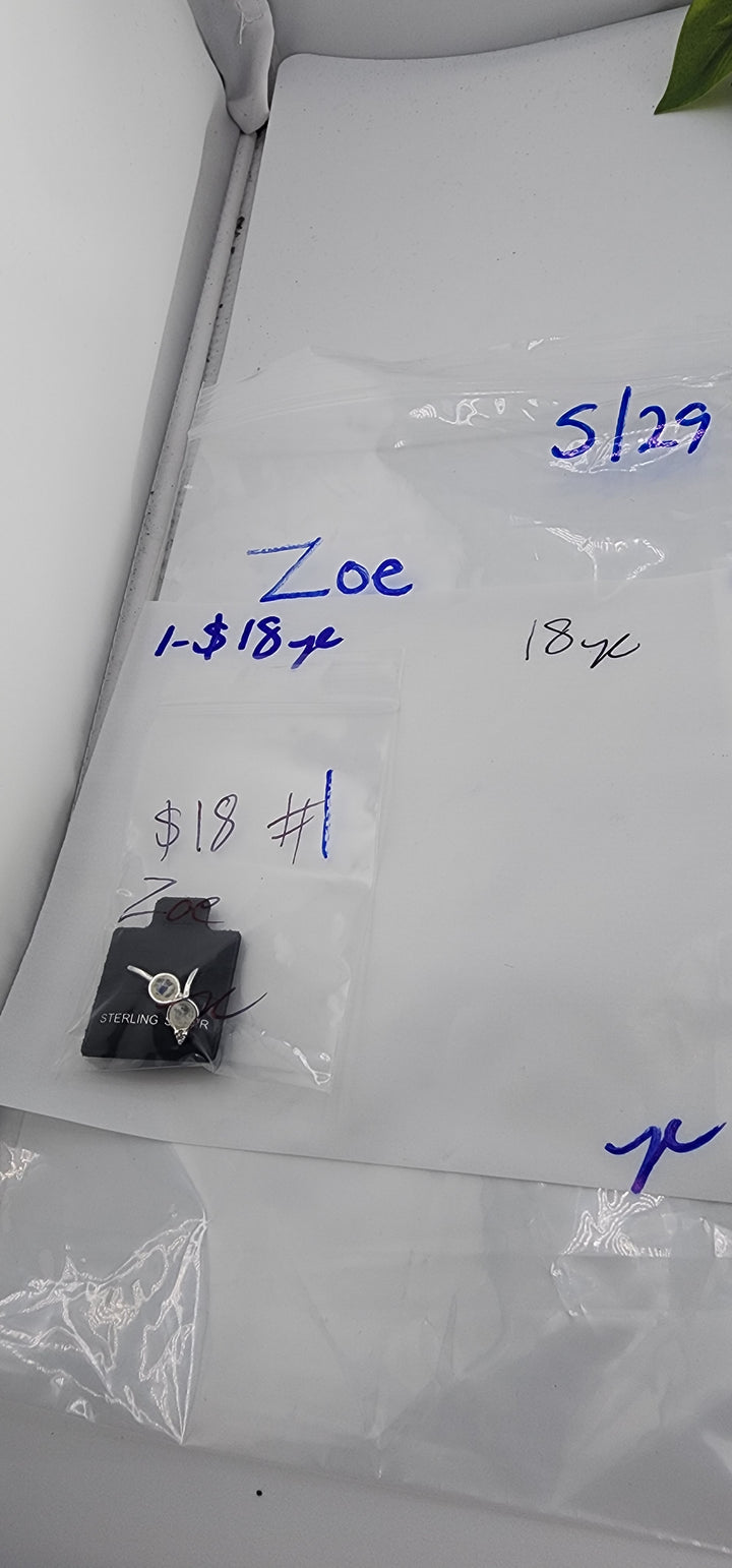 RESERVED FOR: Zoe - 5/29/2025 tiktok Live Show - 1 Sterling Silver Items