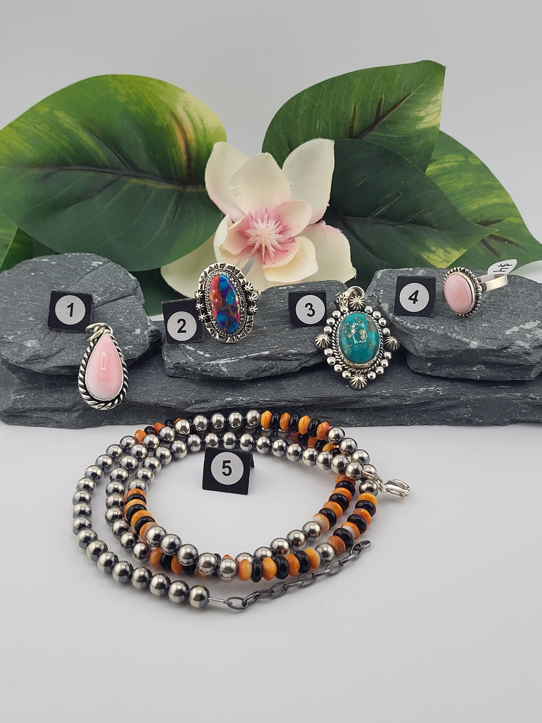 RESERVED FOR: Cassie Faunce - 2/1/2025 Show -5 Sterling Silver Items