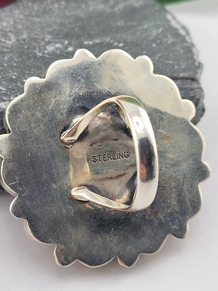 Queen Conch Cluster Ring Size 7.25