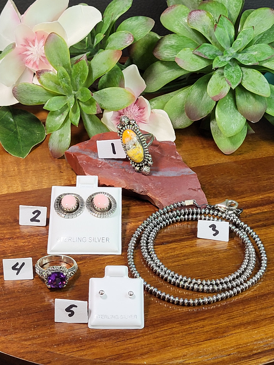 RESERVED FOR: Alex-7/14/24-5 Sterling Silver Items