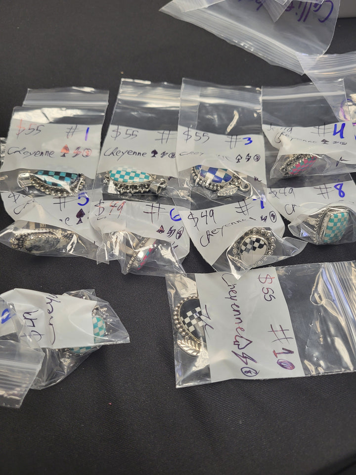 RESERVED FOR- Cheyenne ♠️⚡️🎱 - 3/21/2025 Live Show -  10 Sterling Silver Items