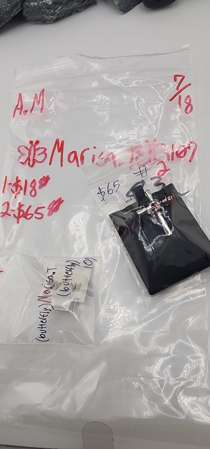 AM SHOW 48HR - RESERVED FOR: 🦋Marisa.T🦋107 - 7/18/2025 FL tiktok Live Show - 2 Sterling Silver Items