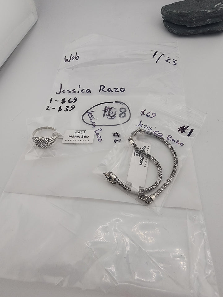Jessica Razo - 7/23/26 WEB PM - 925 Sterling Silver
