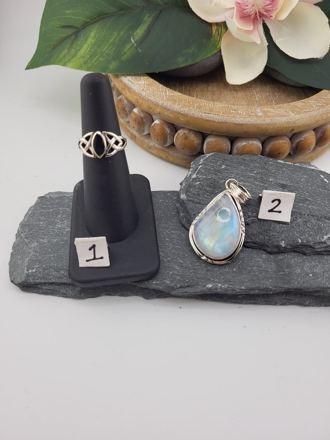 RESERVED FOR:   HorrorGalSusan -12/08/2024 - 2 Sterling Silver Items