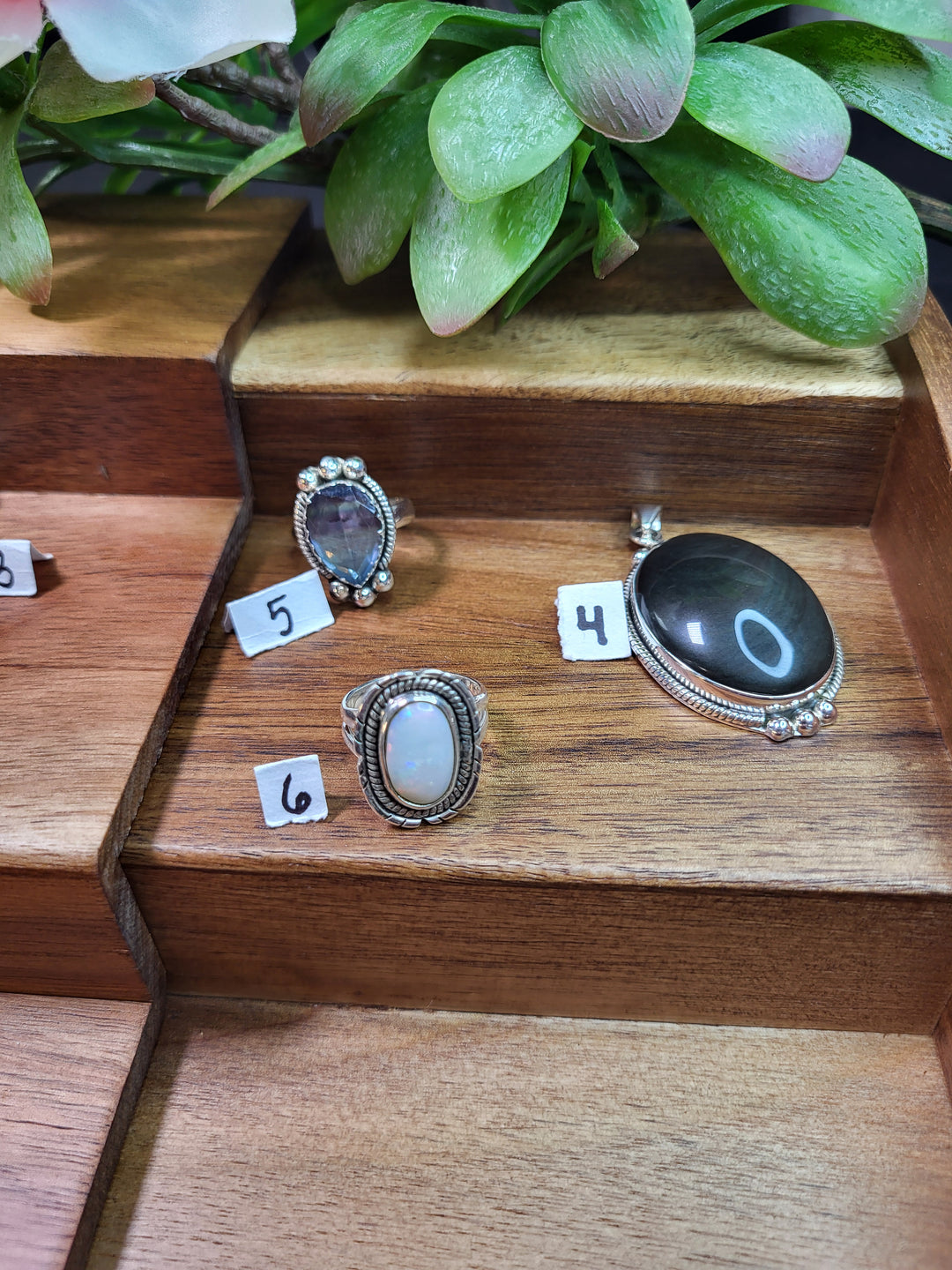 RESERVED FOR: Ashley 8/22/24- 5 Sterling Silver Items
