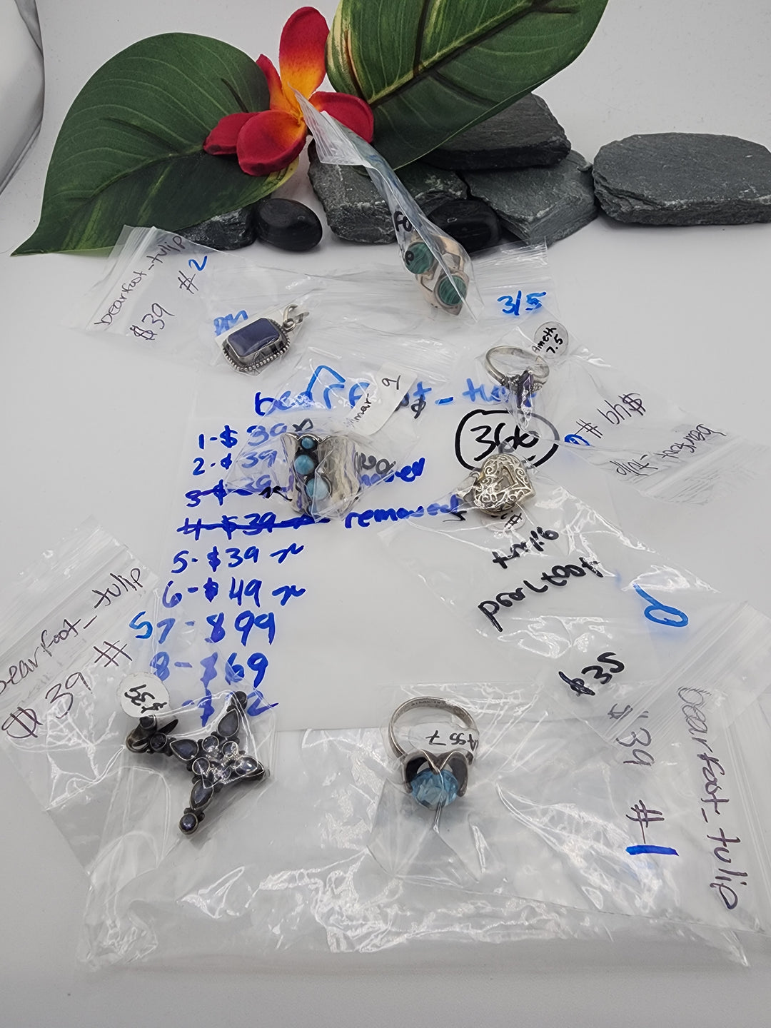 bearfoot_tulip - 3/5/26 - 7 925 Sterling Silver Items