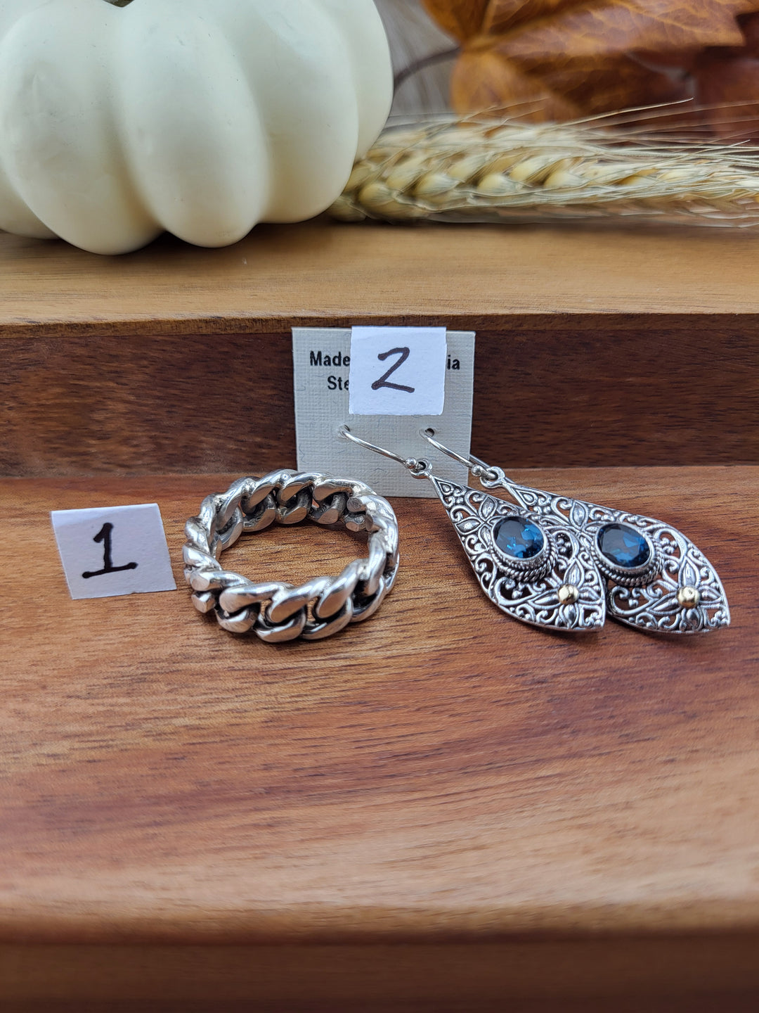 RESERVED FOR:  canns11 -10/27/2024 - 2 Sterling Silver Items