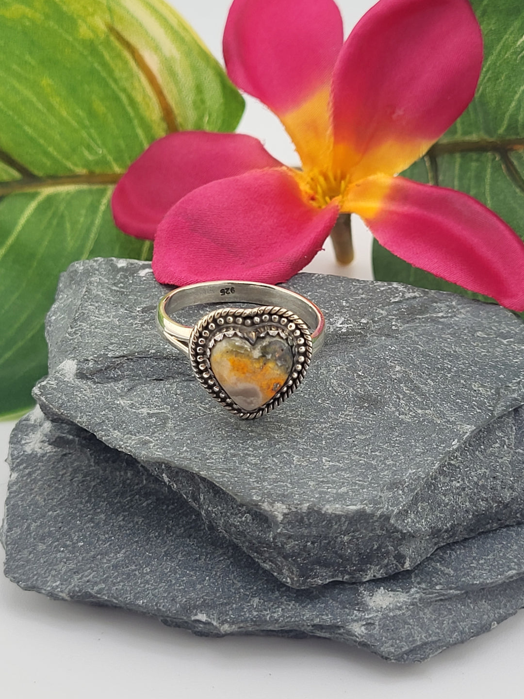 Bumblebee Jasper Ring