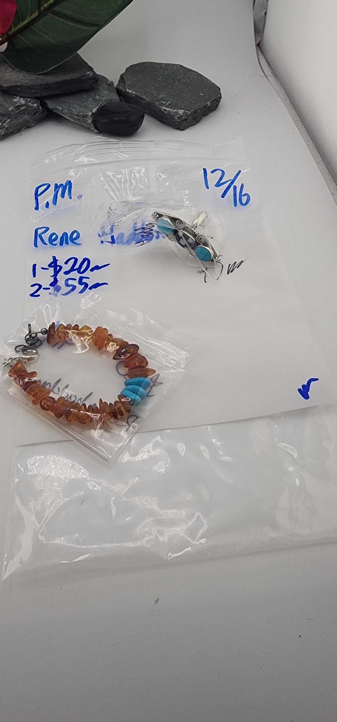 PM SHOW 48HR - RESERVED FOR: Rene Haddon - 12/16/2025 tiktok Live Show - 2 Sterling Silver Items