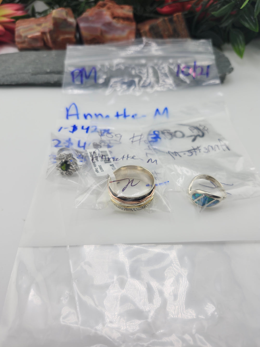 PM SHOW 48HR - RESERVED FOR: Annette-M - 10/21/2025 FL tiktok Live Show - 3 Sterling Silver Items