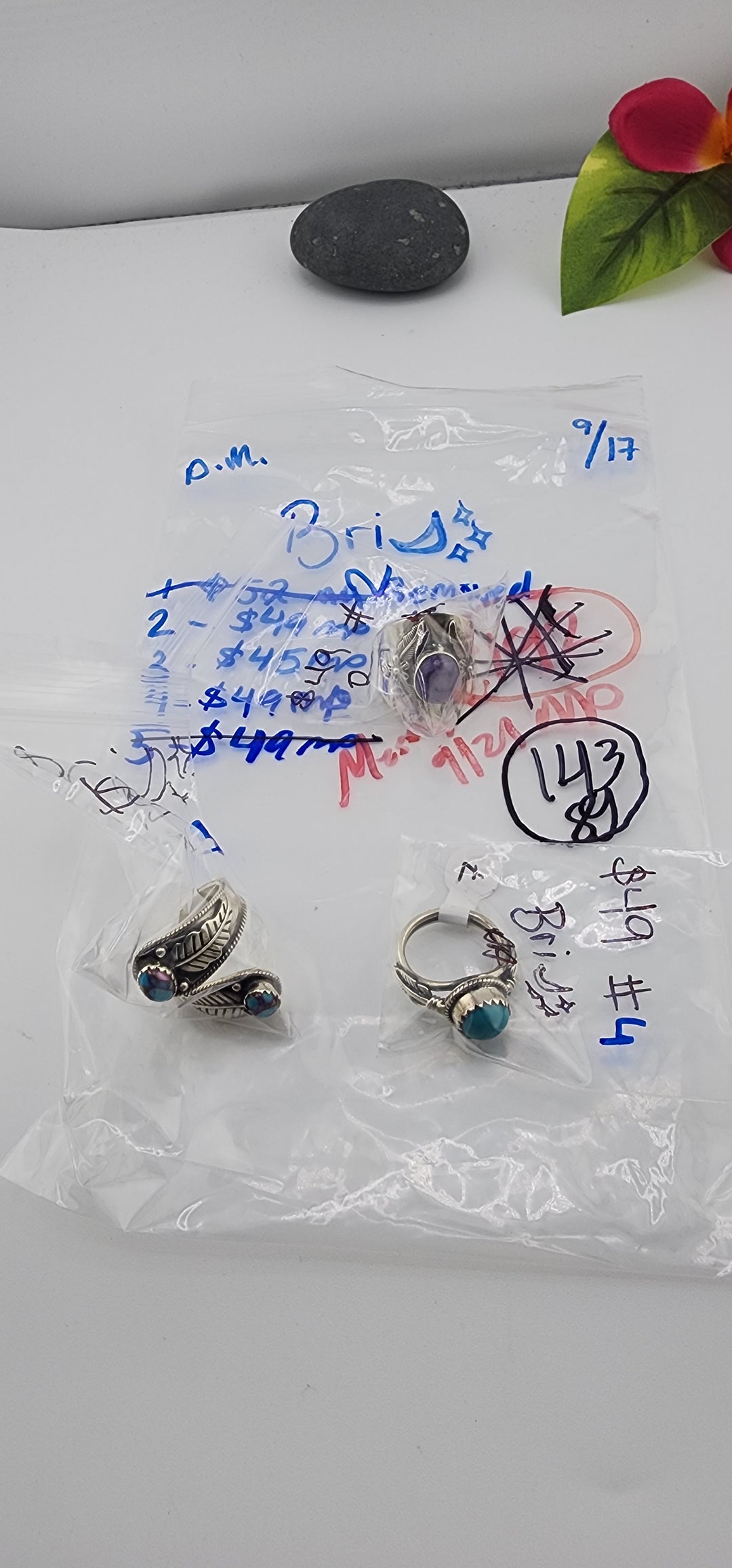 PM SHOW 48HR - RESERVED FOR: Bri🌙✨️  - 9/17/2025 FL tiktok Live Show - 3 Sterling Silver Items