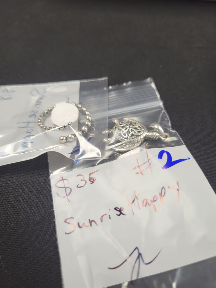 RESERVED FOR: SunriseHappy - 3/20/2025 Live Show - 2 Sterling Silver Items