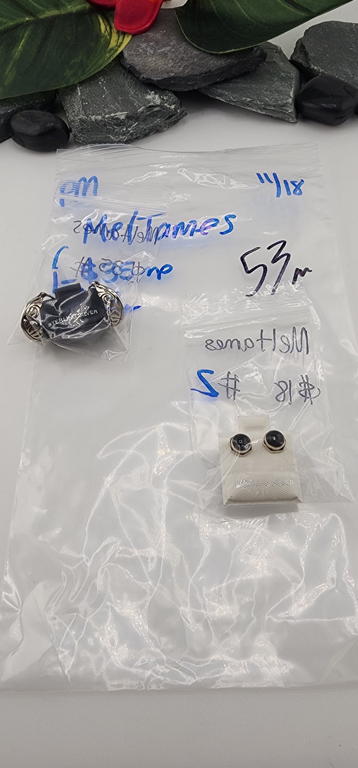 PM SHOW 48HR - RESERVED FOR: MelTames - 11/18/2025 tiktok Live Show - 2 Sterling Silver Items