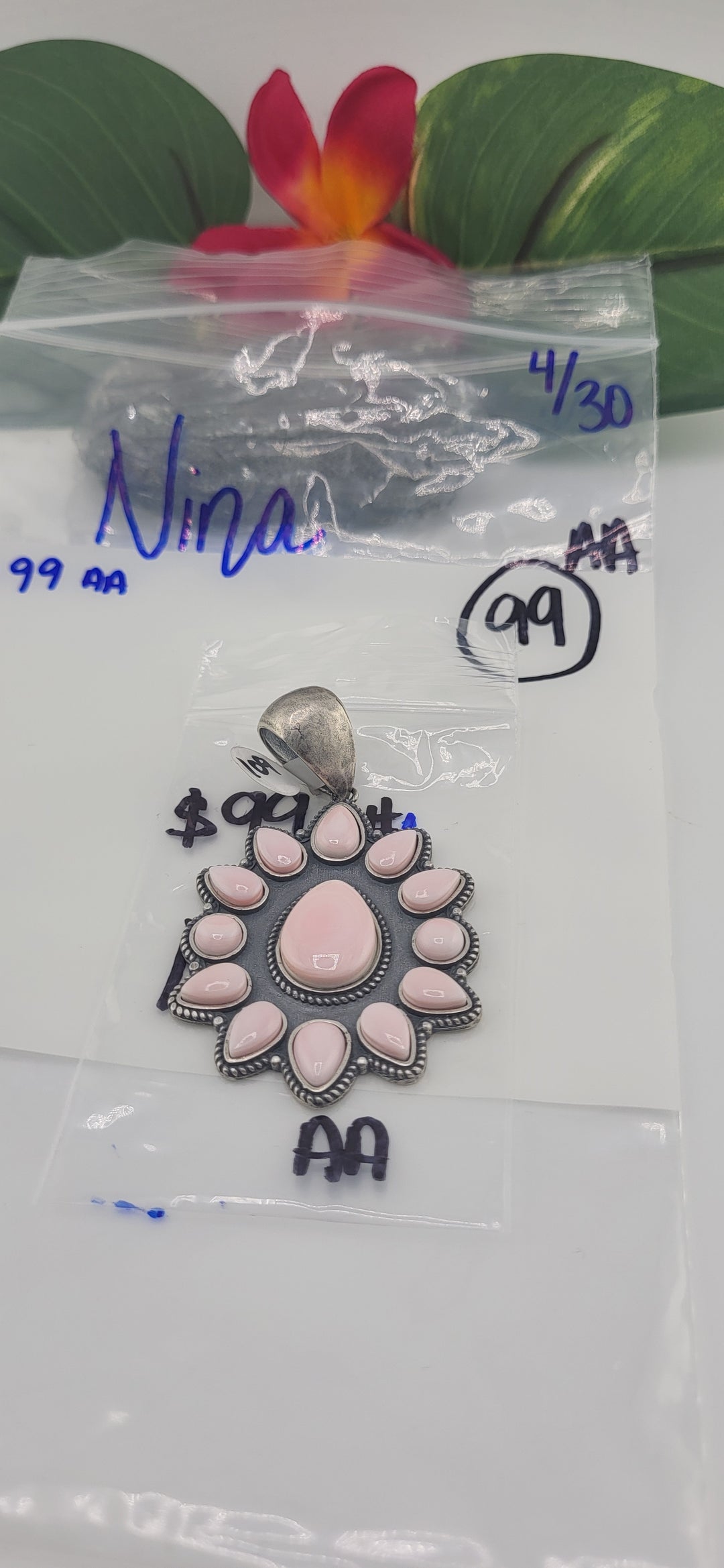 RESERVED FOR: Nina - 4/30/2025 tiktok Live Show - 1 Sterling Silver Items