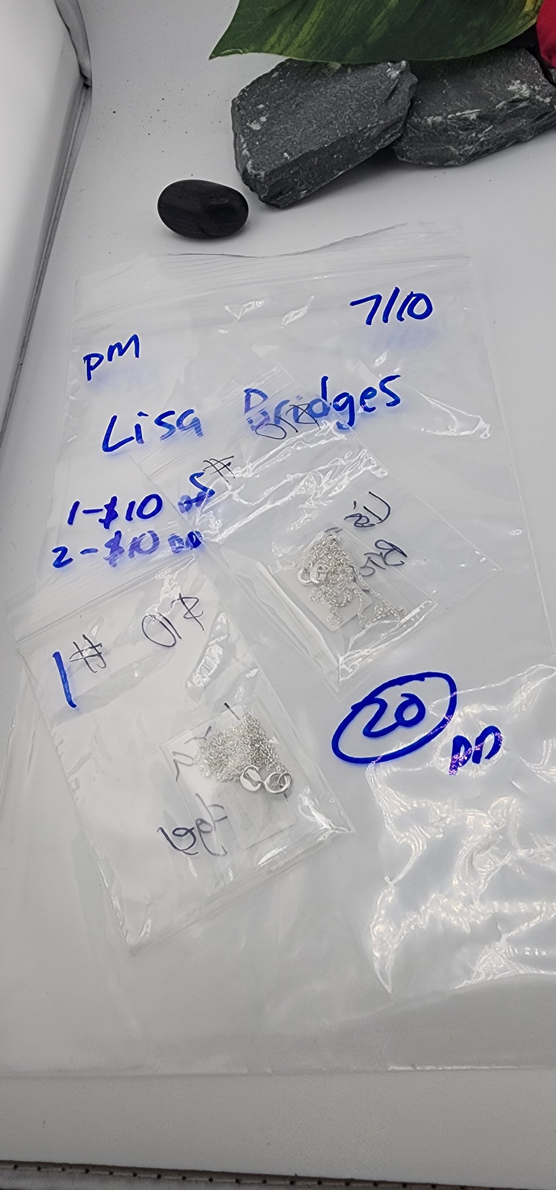 PM SHOW 48HR - RESERVED FOR: Lisa Bridges - 7/10/2025 FL tiktok Live Show - 2 Sterling Silver Items