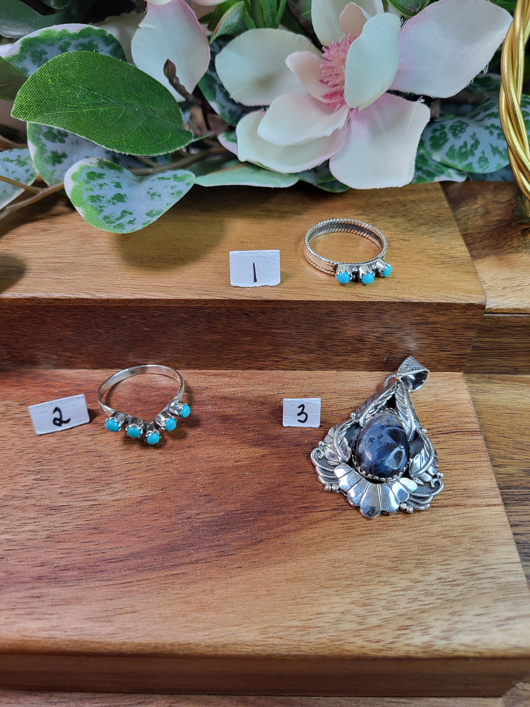 RESERVED FOR: Bonnie Crockett Scha- 9/1/2024 - 3 Sterling Silver Items