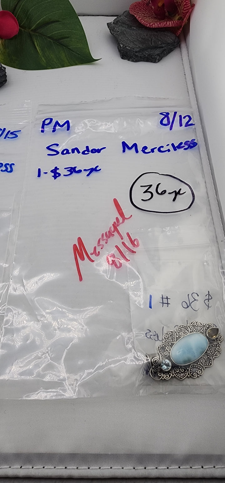 PM SHOW 48HR - RESERVED FOR: Sandor Merciless  - 8/12/2025 FL tiktok Live Show - 1 Sterling Silver Items