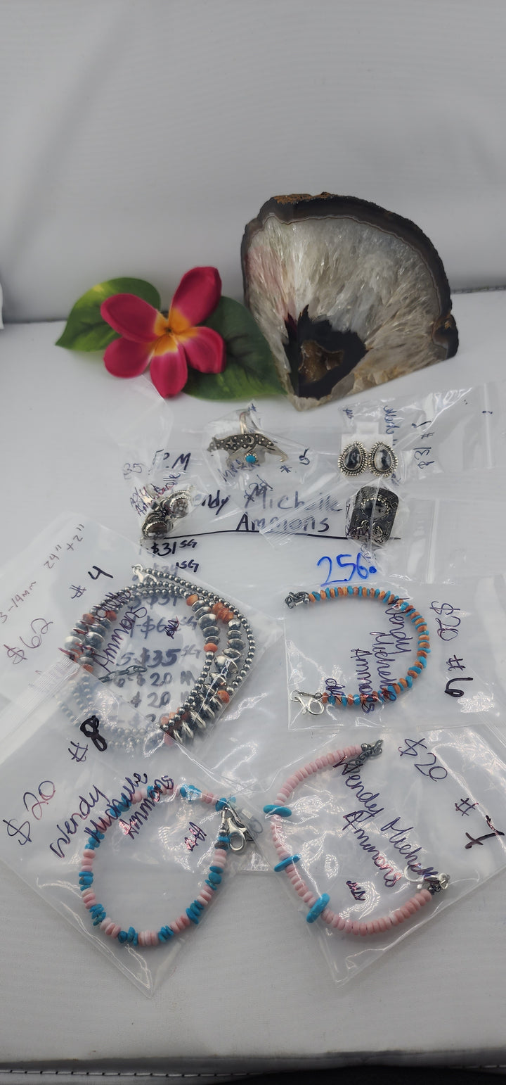 PM SHOW 48HR - RESERVED FOR: Wendy Michelle Ammons - 11/28/2025 tiktok Live Show - 8 Sterling Silver Items
