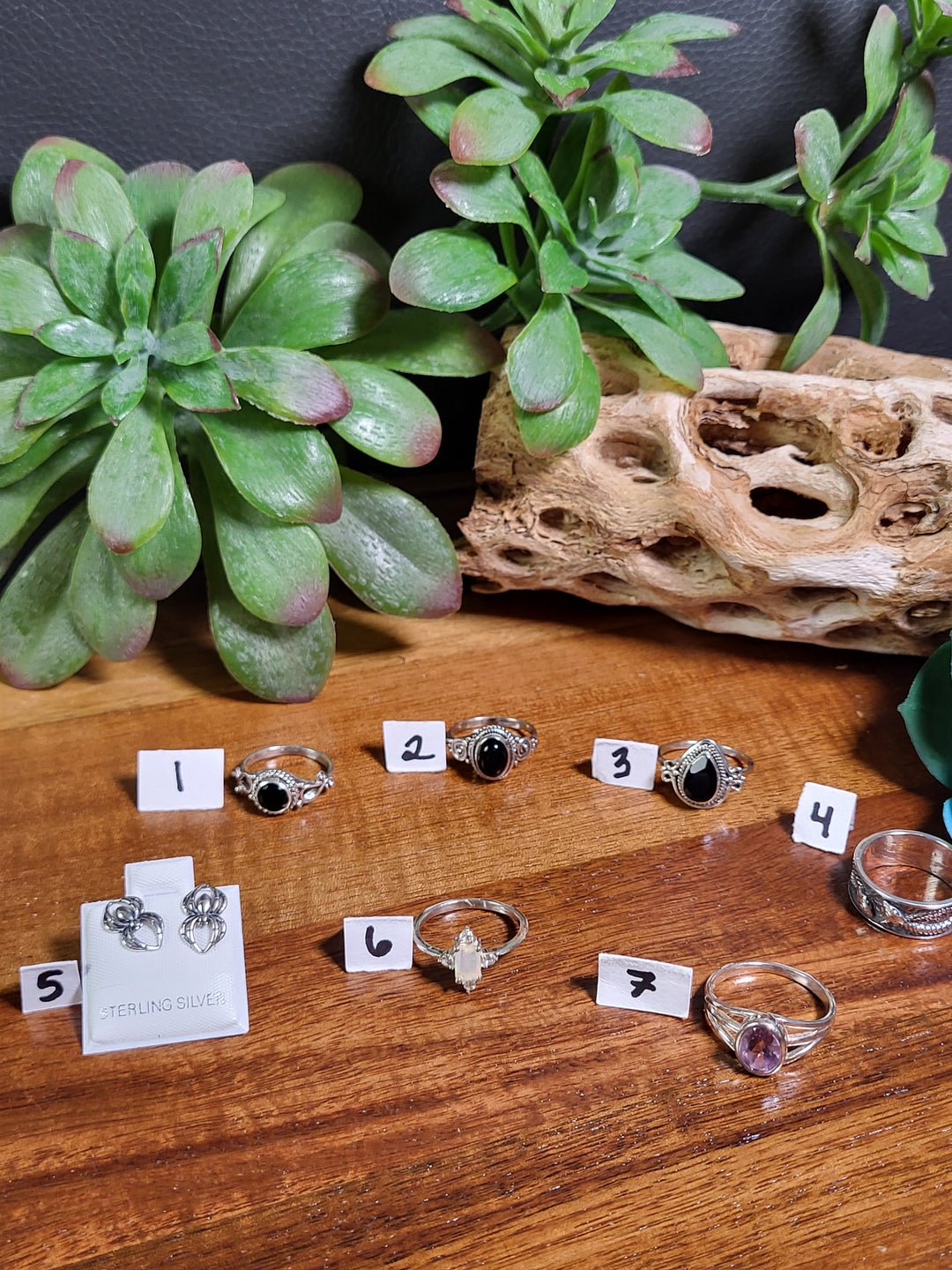 RESERVED FOR: nenalovesss 8/17/24- 7 Sterling Silver Items