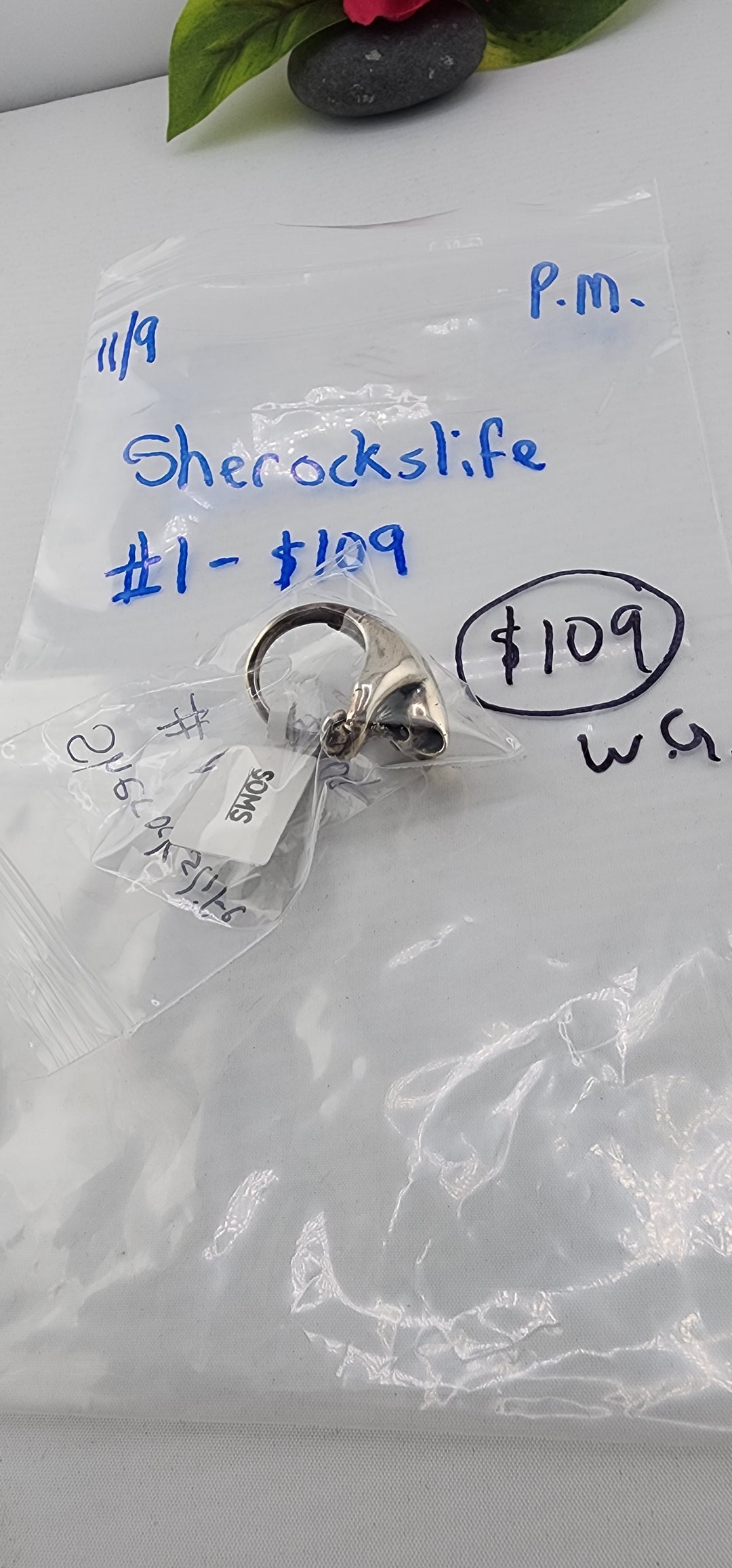 LPM SHOW 48HR - RESERVED FOR: Sherockslife - 11/9/2025 tiktok Live Show - 1 Sterling Silver Items