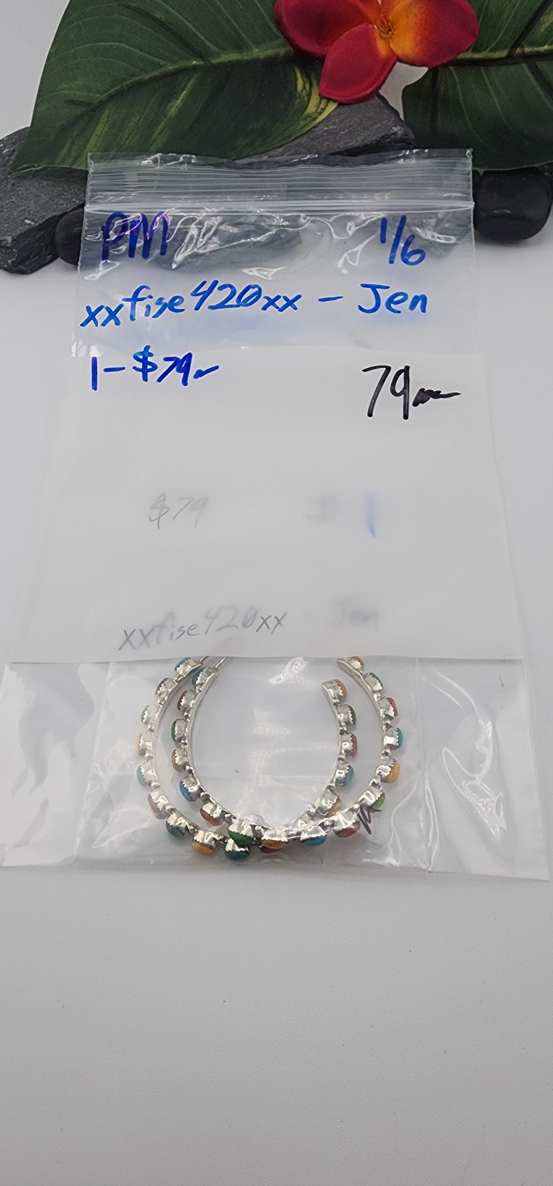 PM SHOW 48HR - RESERVED FOR: xxfise420xx - Jen - 1/6/2026 tiktok Live Show - 1 Sterling Silver Items