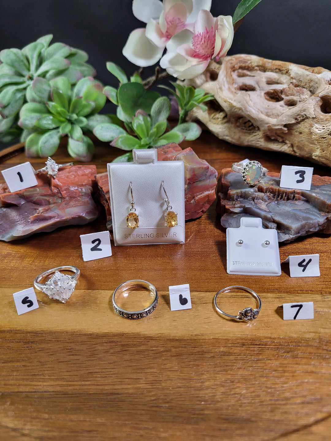 RESERVED FOR: candycoloredglasses 7/21/24- 7 Sterling Silver Items