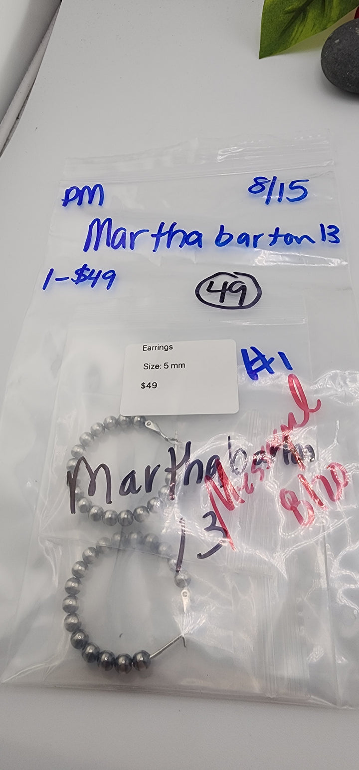 PM SHOW 48HR - RESERVED FOR:  Marthabarton13- 8/15/2025 FL tiktok Live Show -  Sterling Silver Items