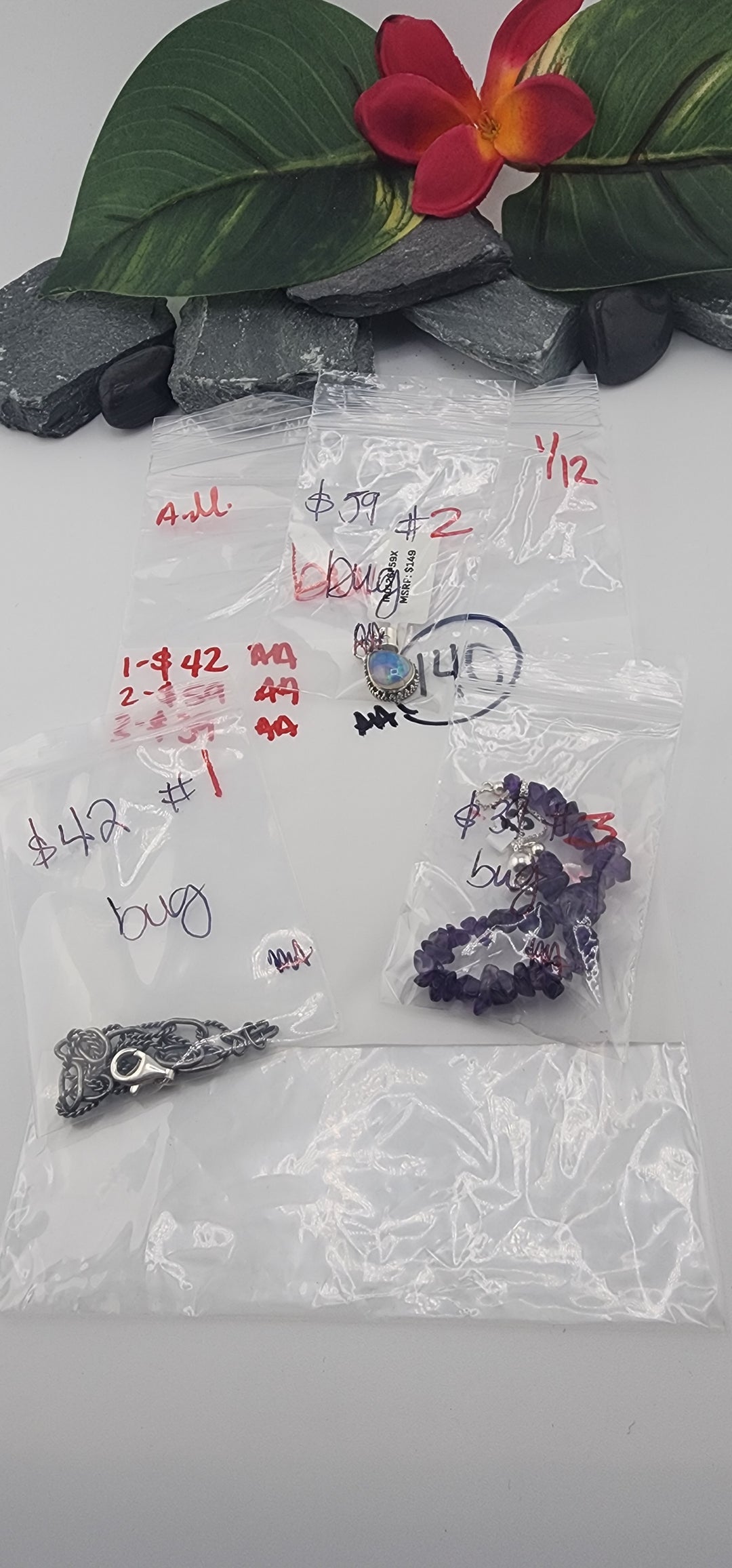 Custom sterling silver items - AM SHOW RESERVED FOR: bug - 1/12/2026 FL tiktok Live Show - 3 Sterling Silver Items