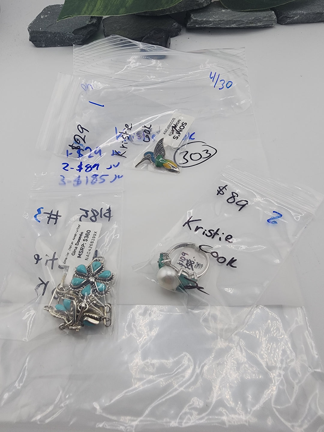 Kristie Cook- 4/30/26 PM -3 925 Sterling Silver Items
