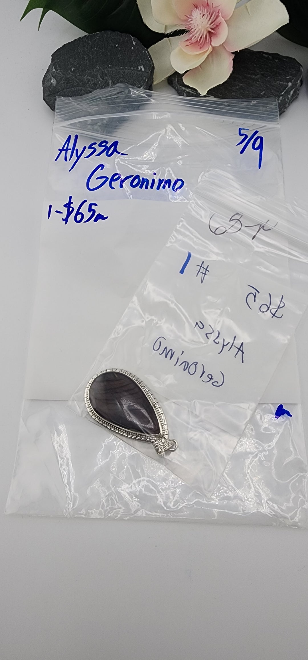 RESERVED FOR: Alyssa Geronimo - 5/9/2025 tiktok Live Show - 1 Sterling Silver Items