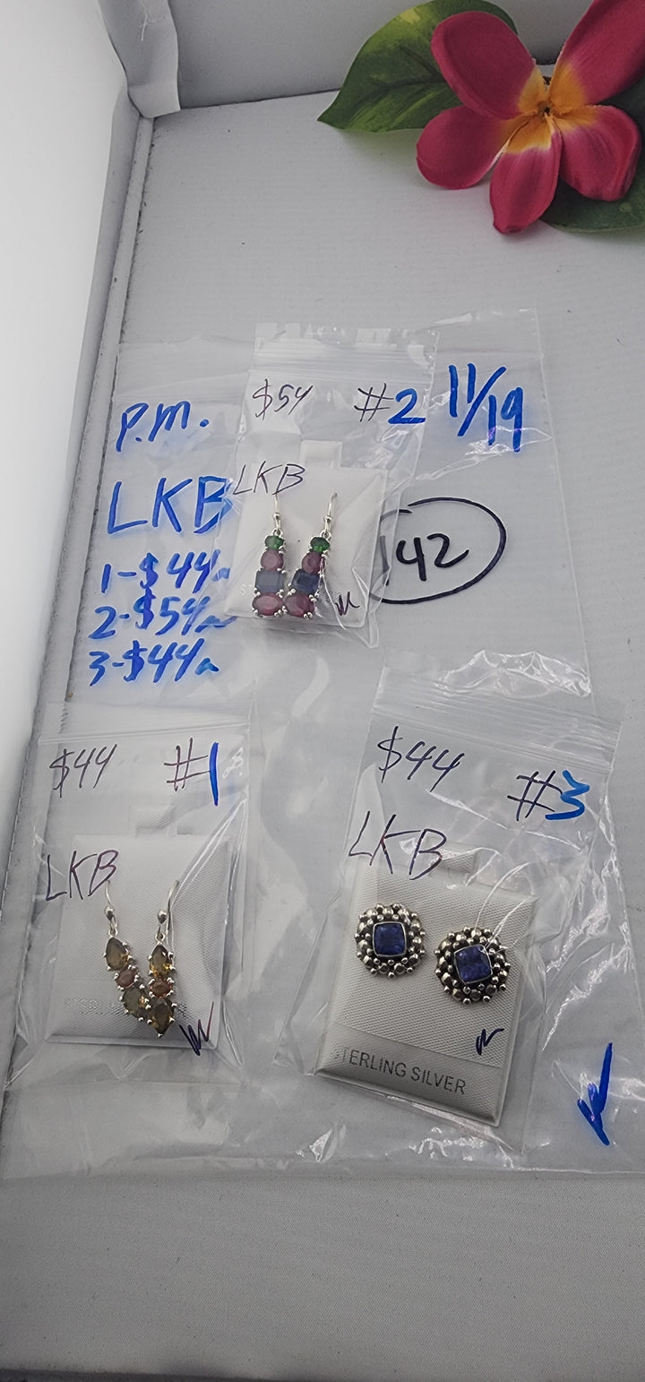 PM SHOW 48HR - RESERVED FOR: LKB - 11/19/2025 tiktok Live Show - 3 Sterling Silver Items