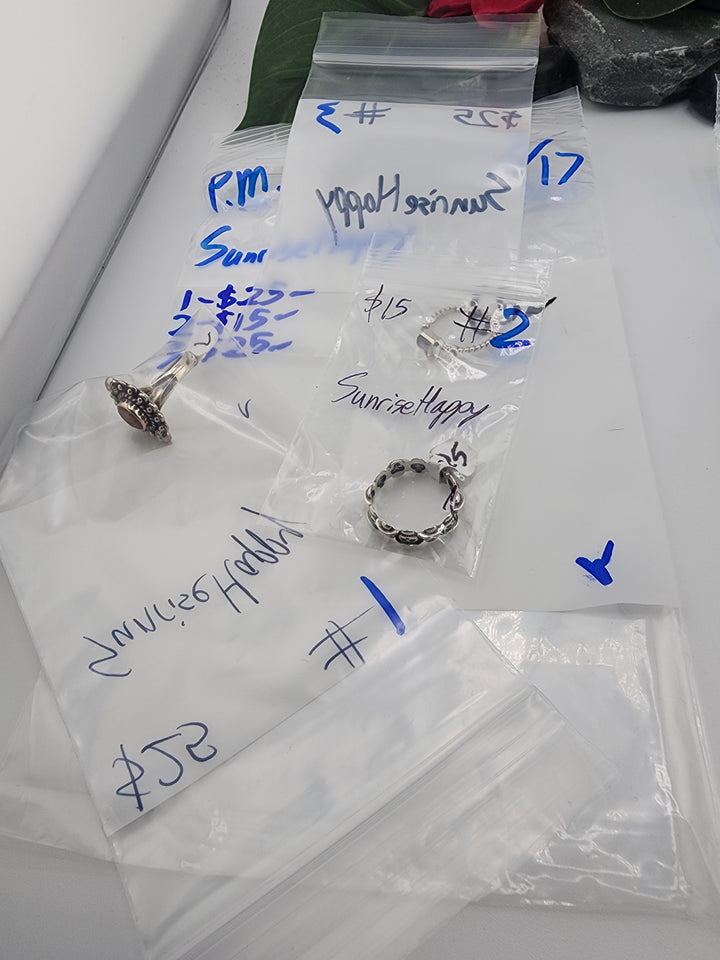 SunriseHappy - 3/17/26 - 3 925 Sterling Silver Items
