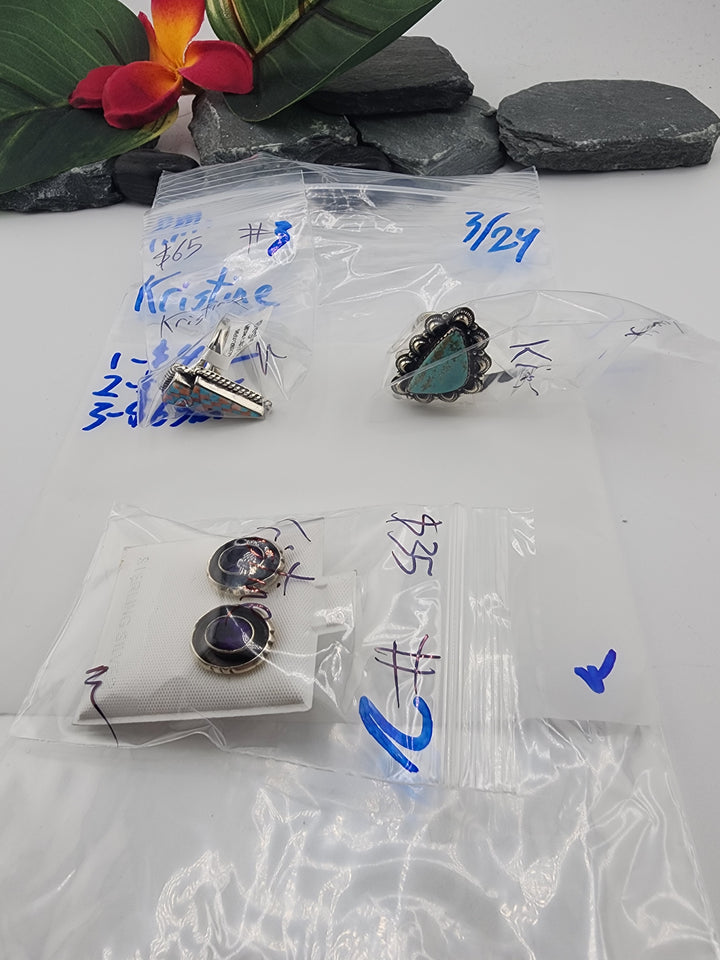 Kristine - 3/24/26 - 3 925 Sterling Silver Items