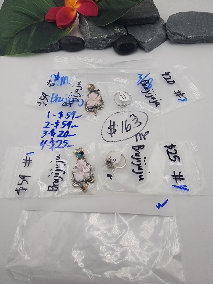Brujijuju - 3/18/26 - 4 925 Sterling Silver Items