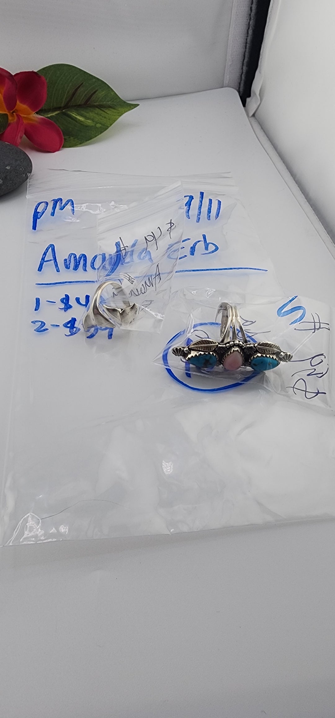 PM SHOW 48HR - RESERVED FOR: Amanda Erb - 9/11/2025 FL tiktok Live Show - 2 Sterling Silver Items