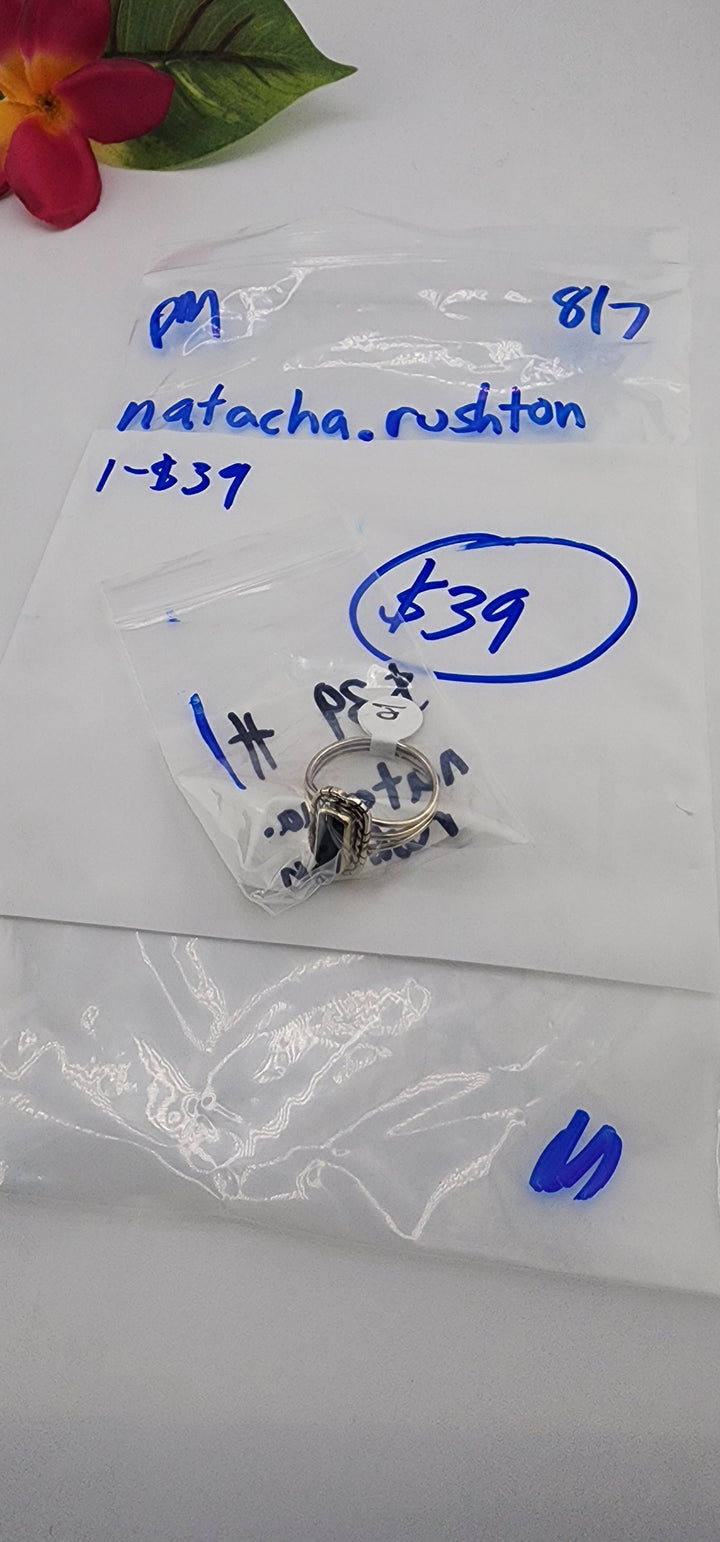 PM SHOW 48HR - RESERVED FOR: natacha.rushton  - 8/7/2025 FL tiktok Live Show - 1 Sterling Silver Items