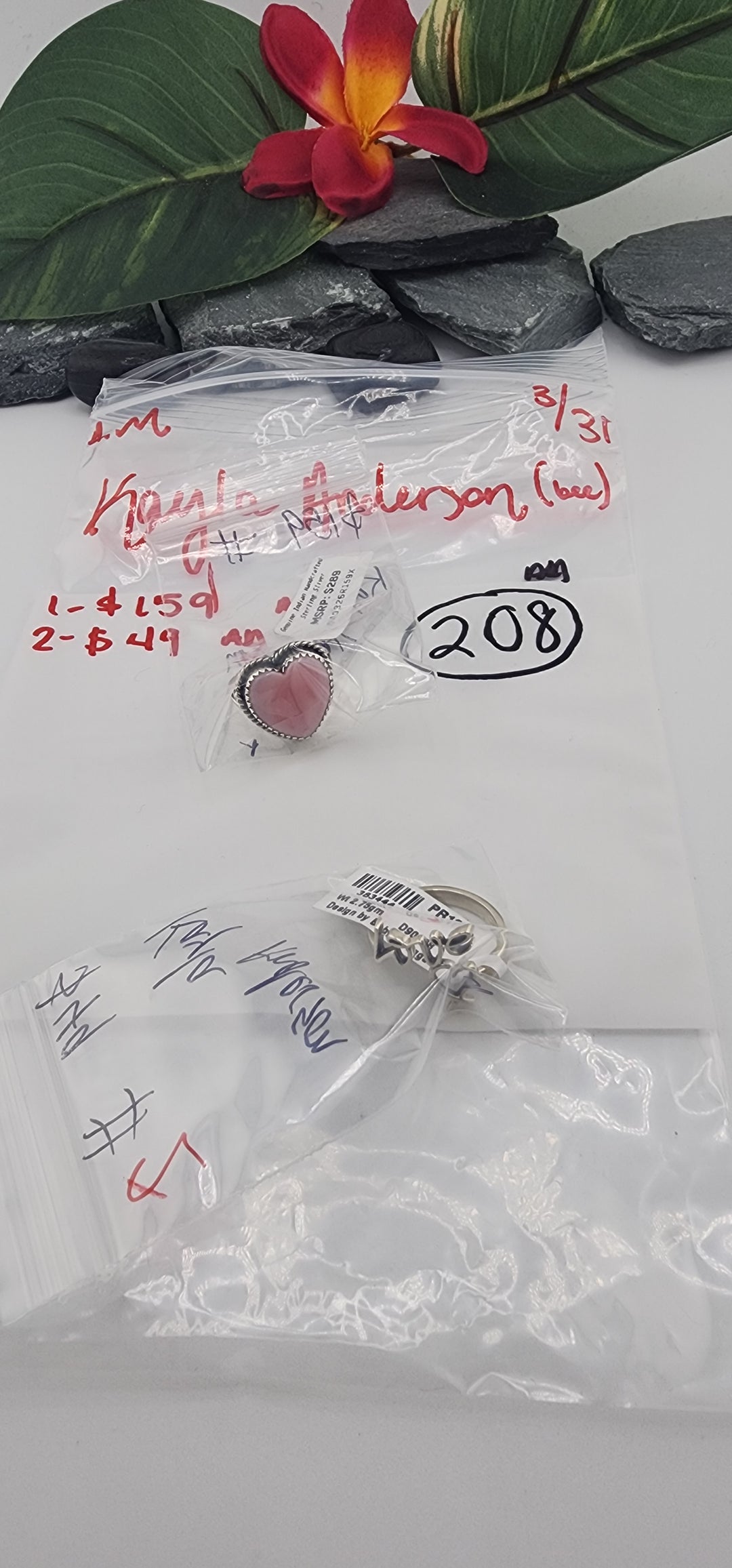 Kayla Anderson 🐝- 3/31/26 - 2 925 Sterling Silver Items