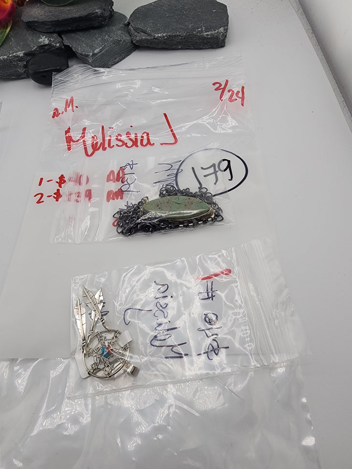 Melissia J - 2/24/26 - 2 925 Sterling Silver Items