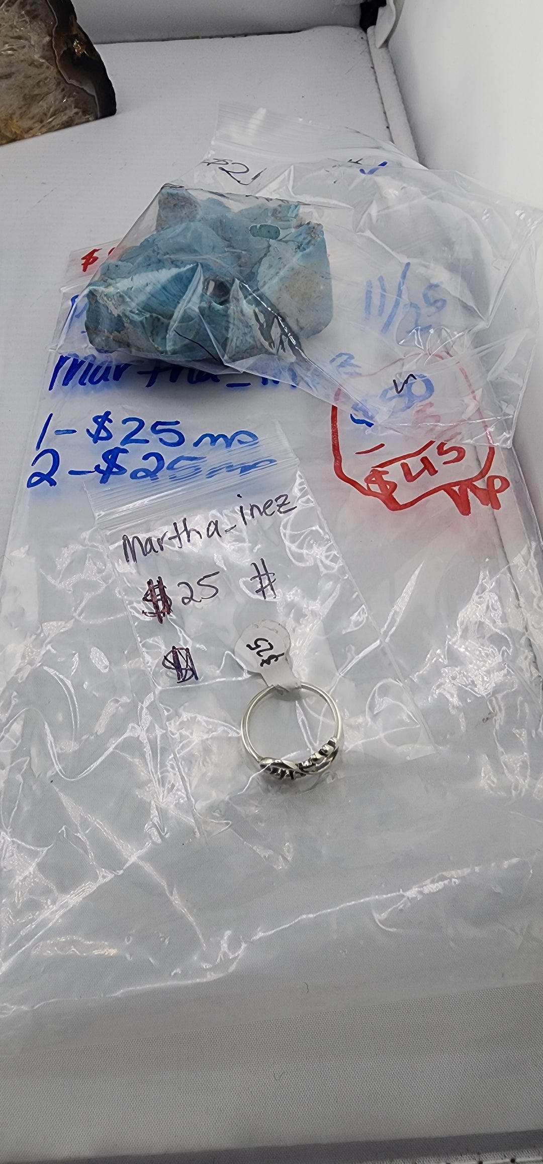 PM SHOW 48HR - RESERVED FOR: martha_inez - 11/25/2025 tiktok Live Show - 2 Sterling Silver Items